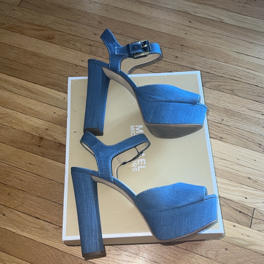 Denim Sandals - Picture 3 of 5